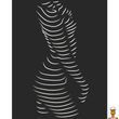 Картина за номерами Звабливий силует 40х50 см Art Craft