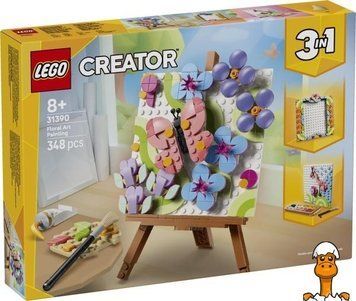 Мамалюк - Конструктор LEGO&reg; Creator 3 в 1 Декоративная живопись &laquo;Цветочное искусство&raquo; 348 деталей (31390) LEGO A4-31390