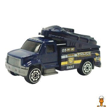 Мамалюк - Игрушечная машинка SWAT с лодкой в масштабе 1:64 автопром автопром RT2-7521P-7