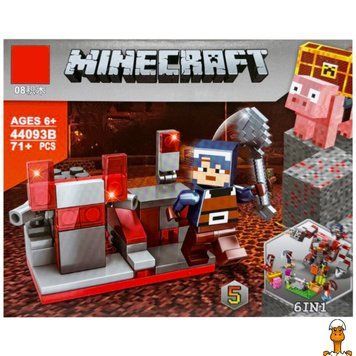 Мамалюк - Дитячий конструктор Minecraft 71 деталь Bambi Bambi RT2-44093B-5