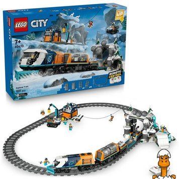 Мамалюк - Конструктор LEGO City Арктический исследовательский экспресс 1517 деталей (60470) LEGO A4-60470