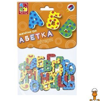 Мамалюк - Дитяча настільна гра Магнітна Абетка українською мовою Vladi Toys Vladi Toys RT2-VT5900-02
