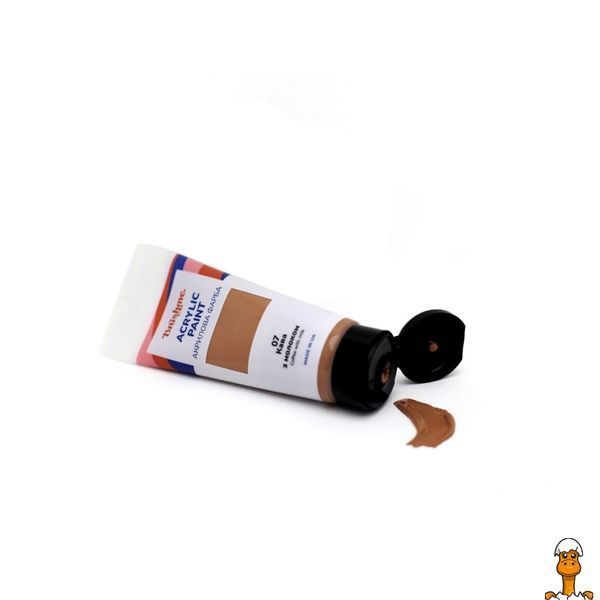 Мамалюк - Акриловая краска глянцевая Кофе с молоком 60 мл Brushme Brushme RT2-TBA6007
