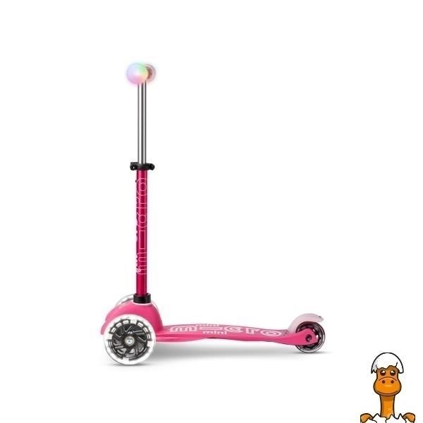Мамалюк - Трехколесный самокат Micro Mini Deluxe Magic розовый (MMD130) Micro A4-MMD130
