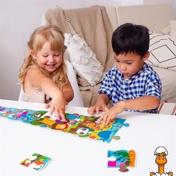 Мамалюк - Пазл Fisher-Price Максі Мої веселі друзі (VT1711-10) Fisher-Price A4-VT1711-10