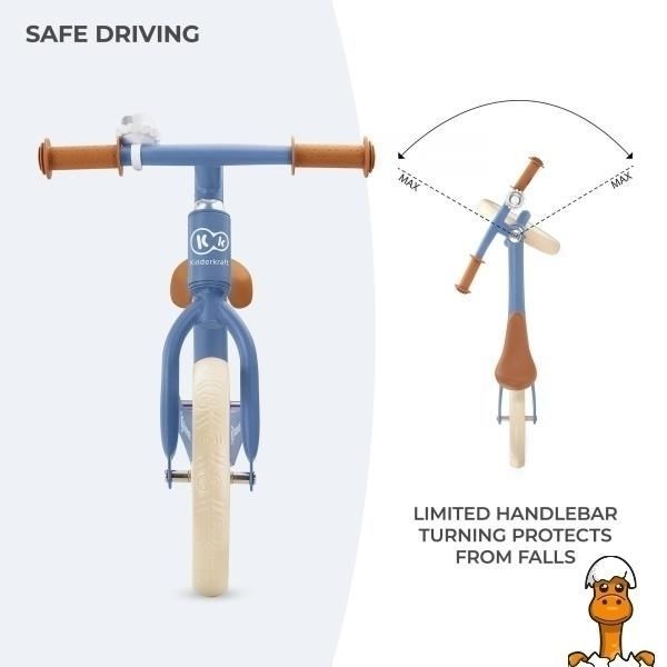 Мамалюк - Беговел Kinderkraft Fly Plus голубой (KRFLPL00BLU0000) Kinderkraft A4-KRFLPL00BLU0000
