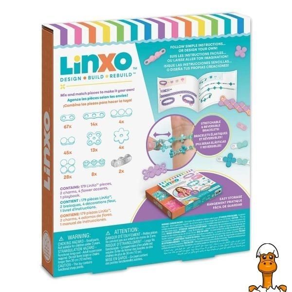 Мамалюк - Набір для створення браслетів Make it Real Linxo Прикраси Ніжність (MR6110-1) Make it Real A4-MR6110-1