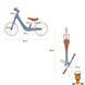 Мамалюк - Беговел Kinderkraft Fly Plus голубой (KRFLPL00BLU0000) Kinderkraft A4-KRFLPL00BLU0000 фото 10