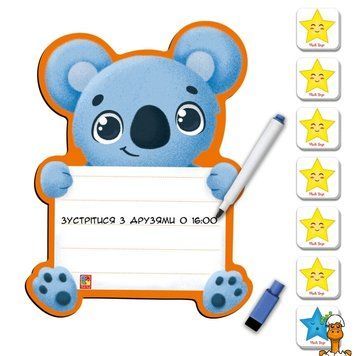 Мамалюк - Магнитная доска Коала с маркером для детей Vladi Toys Vladi Toys RT2-VT3601-23