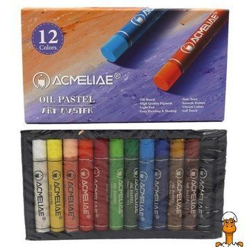 Мамалюк - Олівець масляний пастельний 12 кольорів Acmeliae Acmeliae RT2-OPC-12