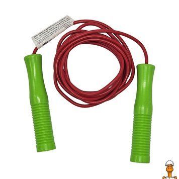 Мамалюк - Дитяча скакалка кольорова діаметр 4 мм довжина 260 см Colorplast Colorplast RT2-0756-RED