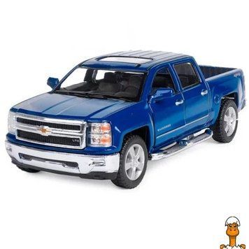 Мамалюк - Колекційна машинка Chevrolet Silverado 2014 масштаб 1:42 Kinsmart Kinsmart RT2-KT5381W-BLUE