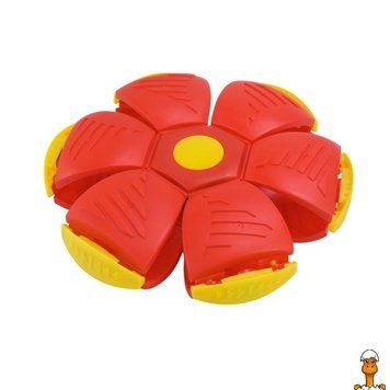 Мамалюк - Дитяча іграшка М'яч-трансформер 87008H-3(Red) 16 см зі світлом Bambi Bambi RT2-87008H-3-RED