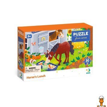 Мамалюк - Пазл детский Обед для лошадки 30 элементов DoDo Toys DoDo Toys RT2-300684
