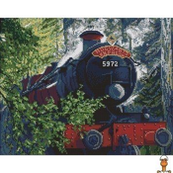 Мамалюк - Алмазна мозаїка Harry Potter Дорога до Гоґвортсу 40х50 см Идейка ідейка RT2-AMO20369