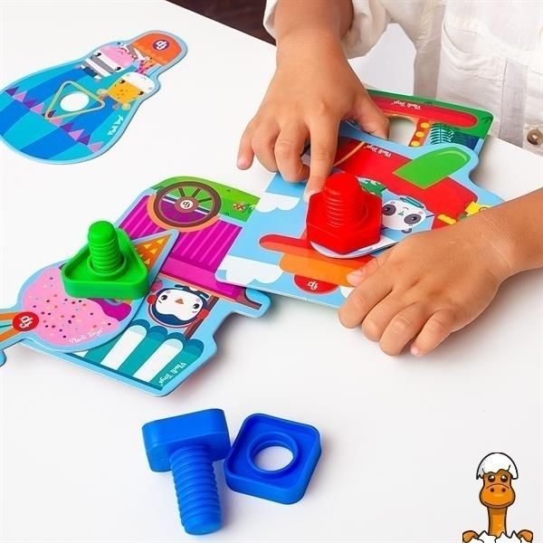 Мамалюк - Розвивальна гра Fisher-Price Парк розваг з болтиками (VT2905-21) Fisher-Price A4-VT2905-21