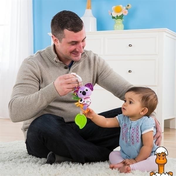 Мамалюк - Мягкая игрушка-подвеска Lamaze Коала с прорезывателем (L27529) Lamaze A4-L27529