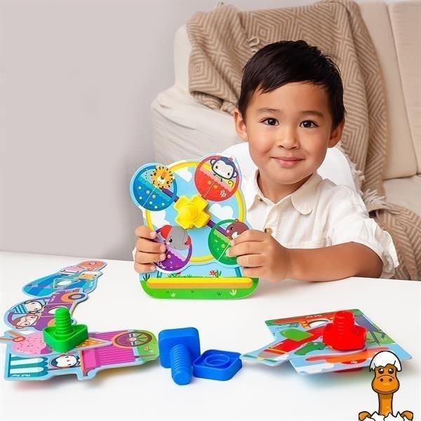 Мамалюк - Розвивальна гра Fisher-Price Парк розваг з болтиками (VT2905-21) Fisher-Price A4-VT2905-21