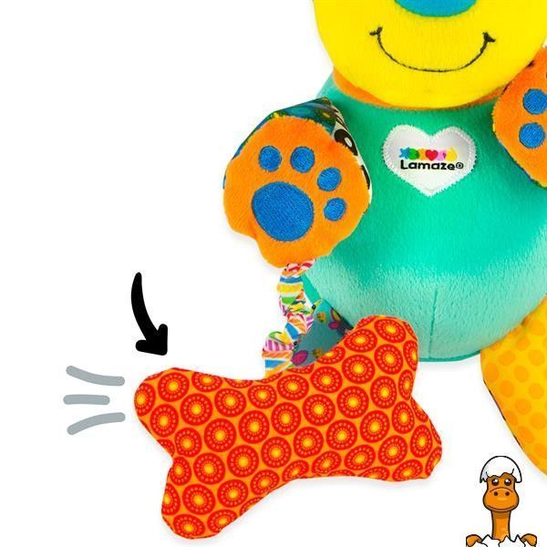 Мамалюк - Мягкая игрушка-подвеска Lamaze Собачка со звуком (L27023) Lamaze A4-L27023