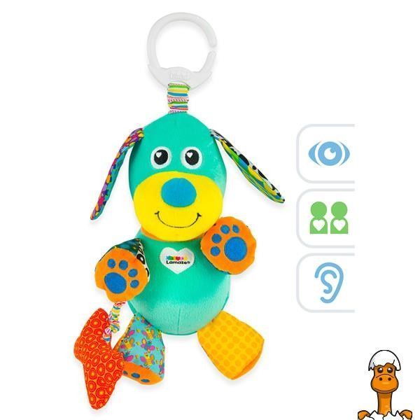 Мамалюк - Мягкая игрушка-подвеска Lamaze Собачка со звуком (L27023) Lamaze A4-L27023