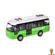 Дитячий інерційний автобус 19x6,5x8 см зелений YG Toys