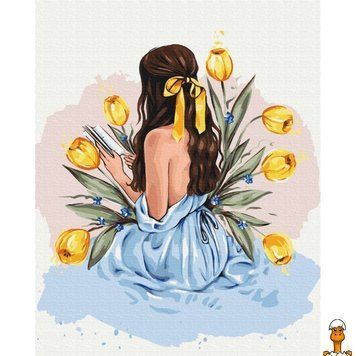 Мамалюк - Картина&nbsp;за&nbsp;номерами Історія&nbsp;тюльпанів&nbsp;&copy;&nbsp;Alla&nbsp;Berezovska Brushme BS53574 40х50 см Brushme RT2-BS53574