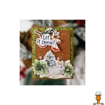 Мамалюк - Набор для создания поздравительных открыток Hello Winter 12х15 см 6 шт Fabrika Decoru Fabrika Decoru RT2-FDGCK-051