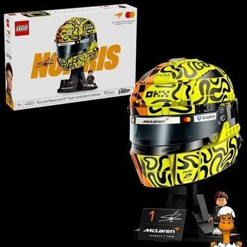 Мамалюк - Конструктор LEGO&reg; Editions Шлем Ландо Норриса з команди McLaren 793 деталі (43023) LEGO A4-43023