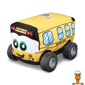 Мамалюк - Машинка м'яка BB Junior Автобус інерційний (16-89052) BB Junior A4-16-89052