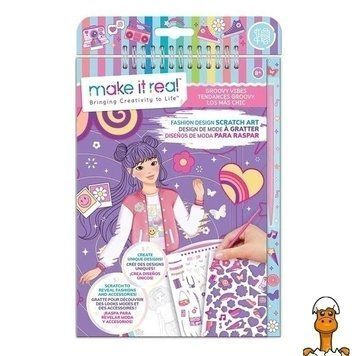Мамалюк - Набор для скретчинга Make It Real Крутой вайб (MR3211) Make it Real A4-MR3211