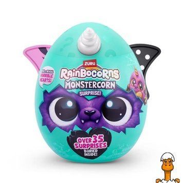 Мамалюк - М'яка іграшка-сюрприз Rainbocorns A Monstercorn Surprise Кошеня рожевий (9297A) Rainbocorns A4-9297A