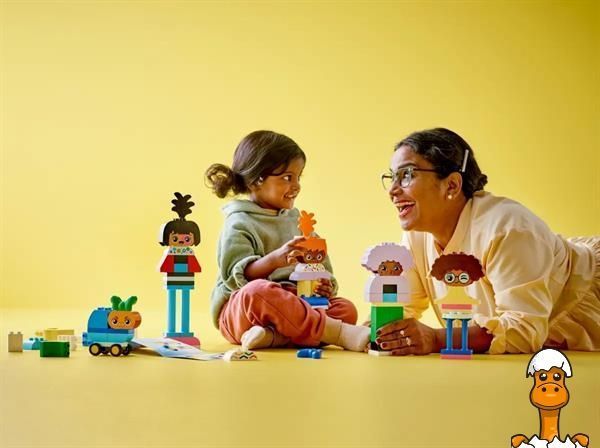 Мамалюк - Конструктор LEGO DUPLO Town Конструктор людей с сильными эмоциями 71 деталь (10423) LEGO A4-10423