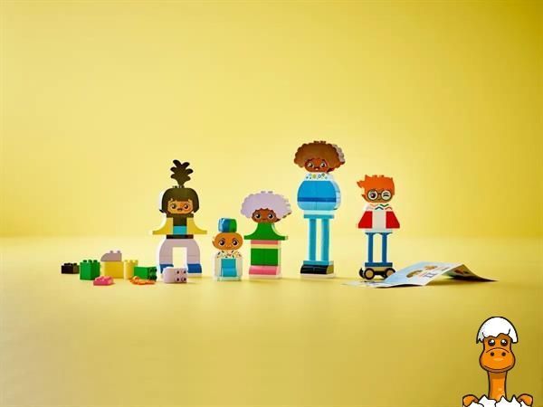 Мамалюк - Конструктор LEGO DUPLO Town Конструктор людей с сильными эмоциями 71 деталь (10423) LEGO A4-10423