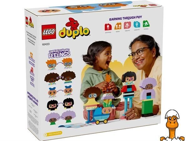 Мамалюк - Конструктор LEGO DUPLO Town Конструктор людей с сильными эмоциями 71 деталь (10423) LEGO A4-10423