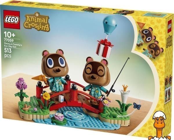 Мамалюк - Конструктор LEGO&reg; Animal Crossing&trade; Веселий день Timmy і Tommy на природі Іграшка (77059) LEGO A4-77059