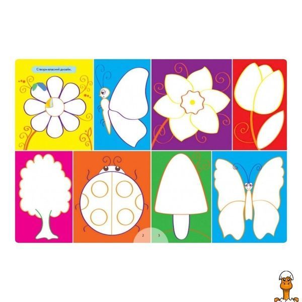 Мамалюк - Мозаика с наклейками для детей Ranok Creative Ranok Creative RT2-1814005