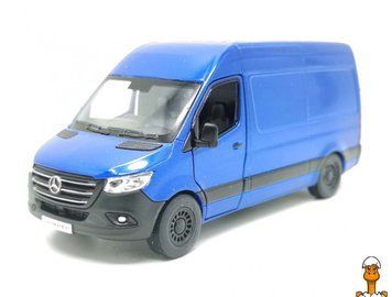Мамалюк - Игрушечная модель Автобуса MERCEDES-BENZ Sprinter KT5426W инерционная Kinsmart Kinsmart RT2-KT5426W-BLUE