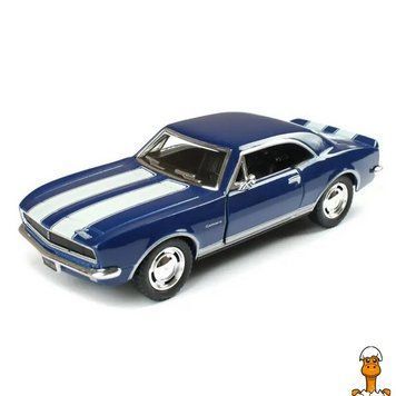 Мамалюк - Інерційна машинка 1967 Chevrolet Camaro Z/28 масштаб 1:36 синя Kinsmart Kinsmart RT2-KT5458W-1-BLUE