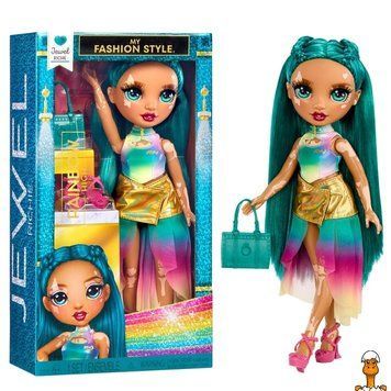 Мамалюк - Дитяча лялька Джуел 248668 серії My Fashion Style з аксесуарами Rainbow High Rainbow High RT2-248668