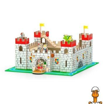 Мамалюк - Дерев'яний набір Viga Toys Іграшковий замок (50310) Viga Toys A4-50310