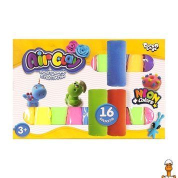 Мамалюк - Набір повітряного пластиліну 16 брикетів Danko Toys Danko Toys RT2-ARCL-04-01U