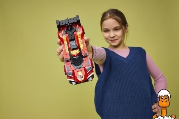 Мамалюк - Конструктор LEGO&reg; Speed Champions: Ferrari 499P Мерч Ferrari 329 деталей (77261) LEGO A4-77261