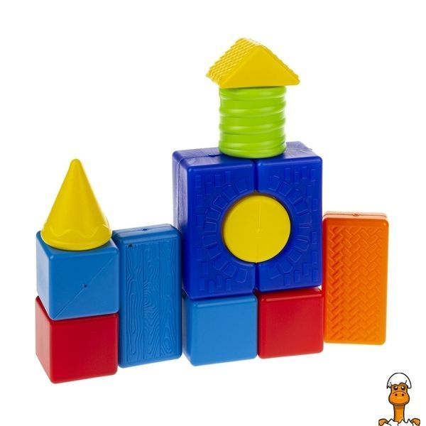 Мамалюк - Конструктор для детей Мастерок 24 детали Colorplast Colorplast RT2-1-071