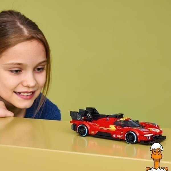 Мамалюк - Конструктор LEGO&reg; Speed Champions: Ferrari 499P Мерч Ferrari 329 деталей (77261) LEGO A4-77261