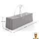 Мамалюк - Коляска-манеж Kinderkraft Leody Up Grey (KCLEODUPGRY0000) Kinderkraft A4-KCLEODUPGRY0000 фото 8