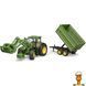 Мамалюк - Модель Bruder Трактор John Deere с прицепом 1:16 (03155) Bruder A4-03155 фото 4