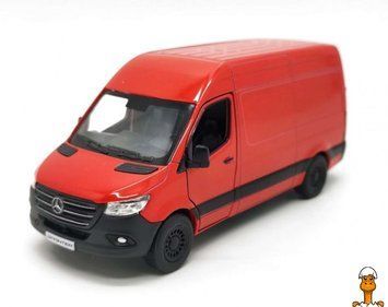 Мамалюк - Игрушечная модель Автобуса MERCEDES-BENZ Sprinter KT5426W инерционная Красный Kinsmart Kinsmart RT2-KT5426W-RED