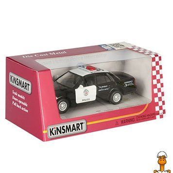 Мамалюк - Машинка інерційна Ford Crown Victoria Police Interceptor масштаб 1:36 Kinsmart Kinsmart RT2-KT5327W