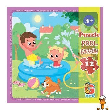 Мамалюк - Пазли дитячі Дитячий майданчик 12 елементів G-Toys G-Toys RT2-LX02
