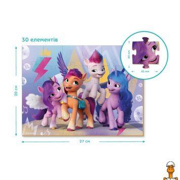 Мамалюк - Пазли дитячі My Little Pony Пригоди з подружками 30 елементів DoDo Toys DoDo Toys RT2-200306